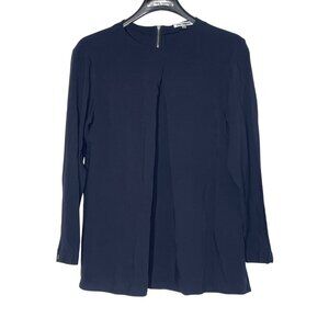 Junko Shimada Rayon Silk Blouse sz 36 (EU) Minimalist Neutral Quiet Luxury